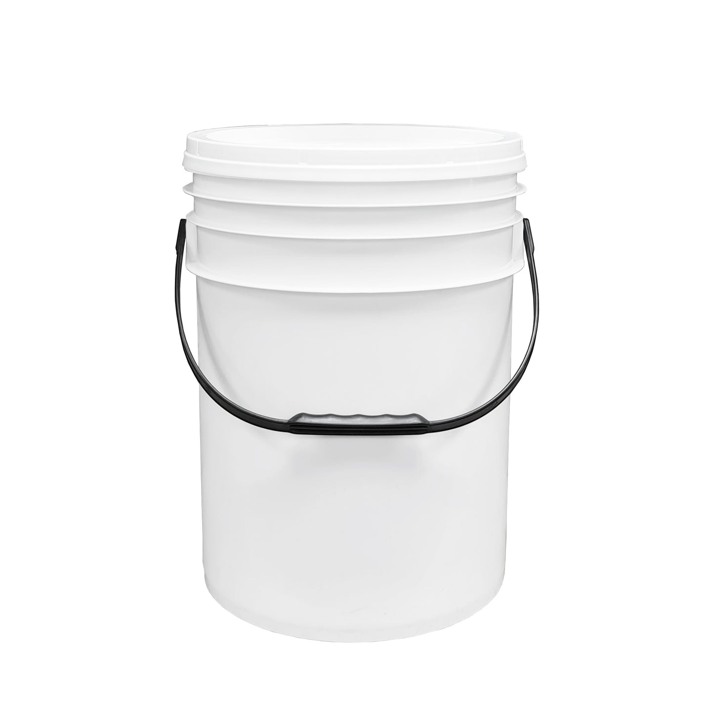 20 Litres White Pail With Lid