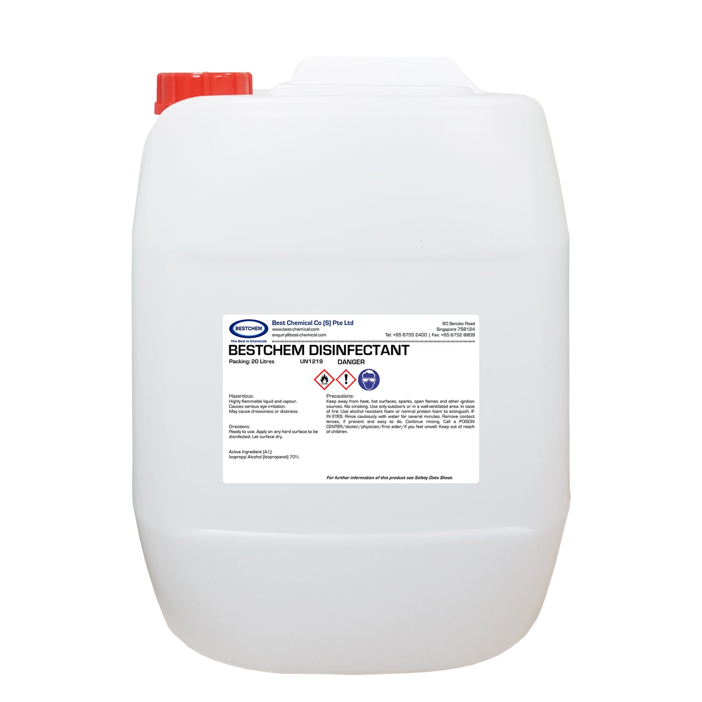 BestChem Disinfectant (Isopropyl Alcohol)