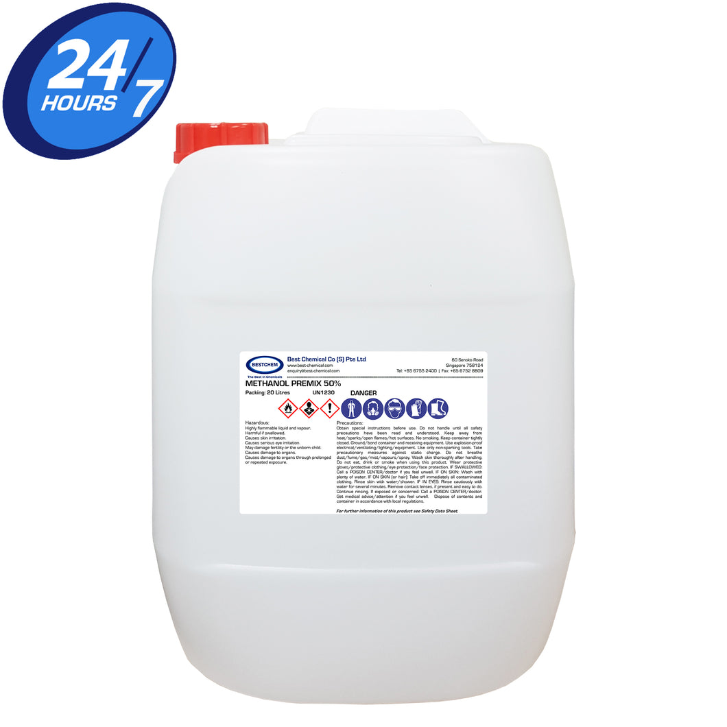 Bestchem Methanol Premix 50% (for water injection)