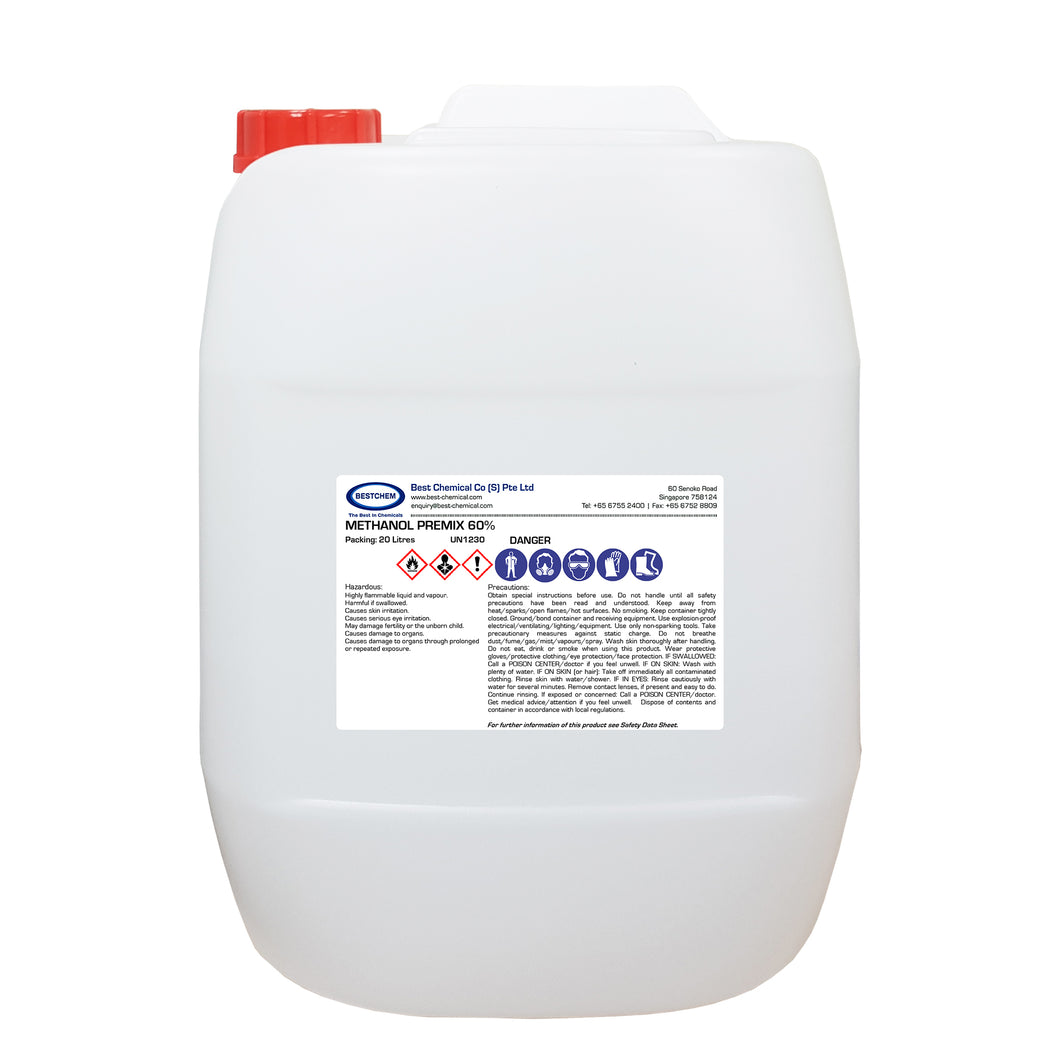 Bestchem Methanol Premix 60% (for water injection)