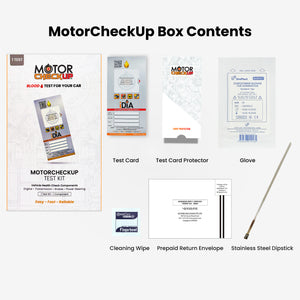 MotorCheckUp: Oil Analysis Test Kit