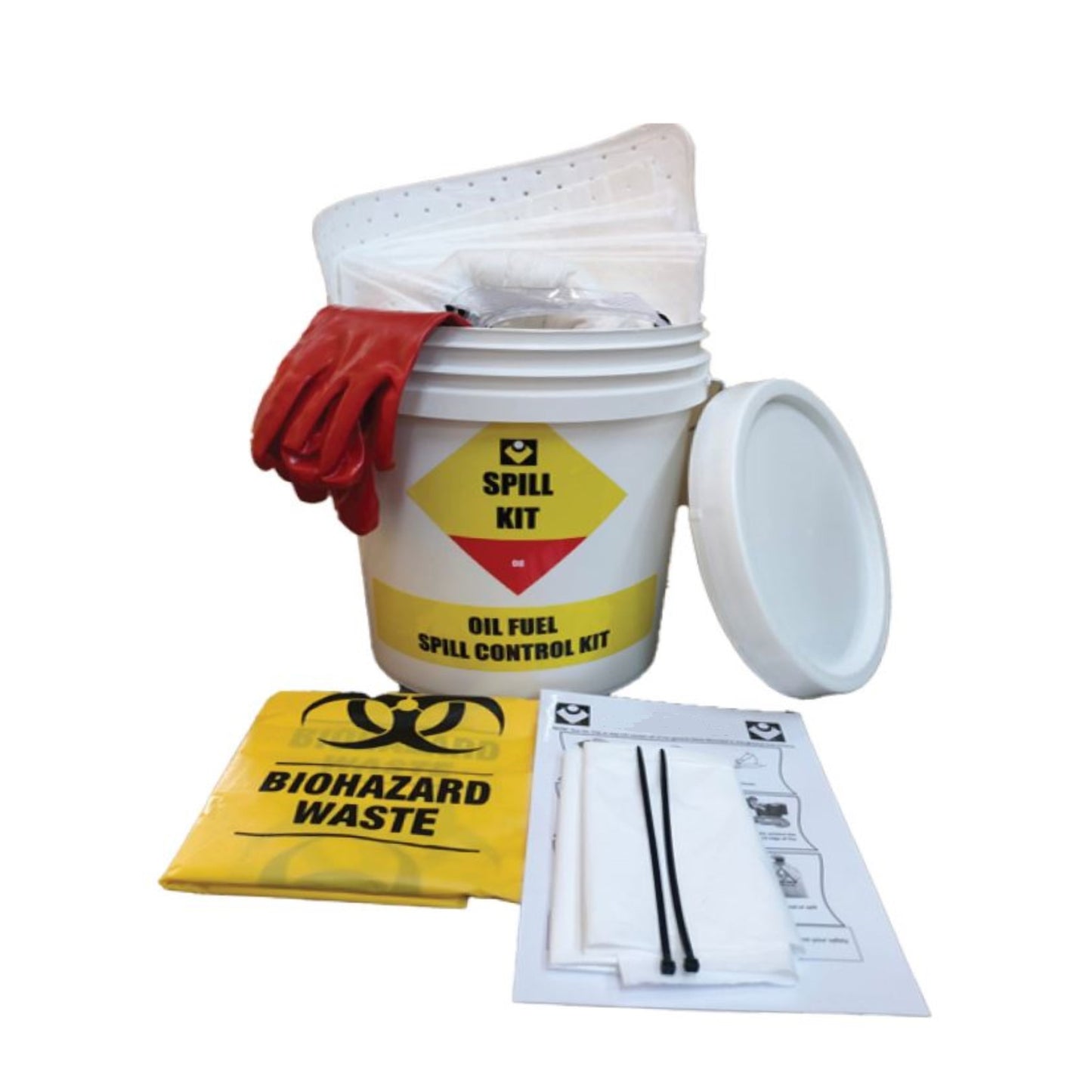 Spill Kit (Oil/Fuel) - 20 Litres (Bucket Type)