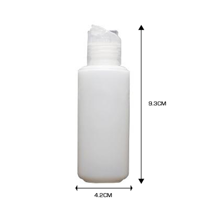 120ml Round HDPE Bottle