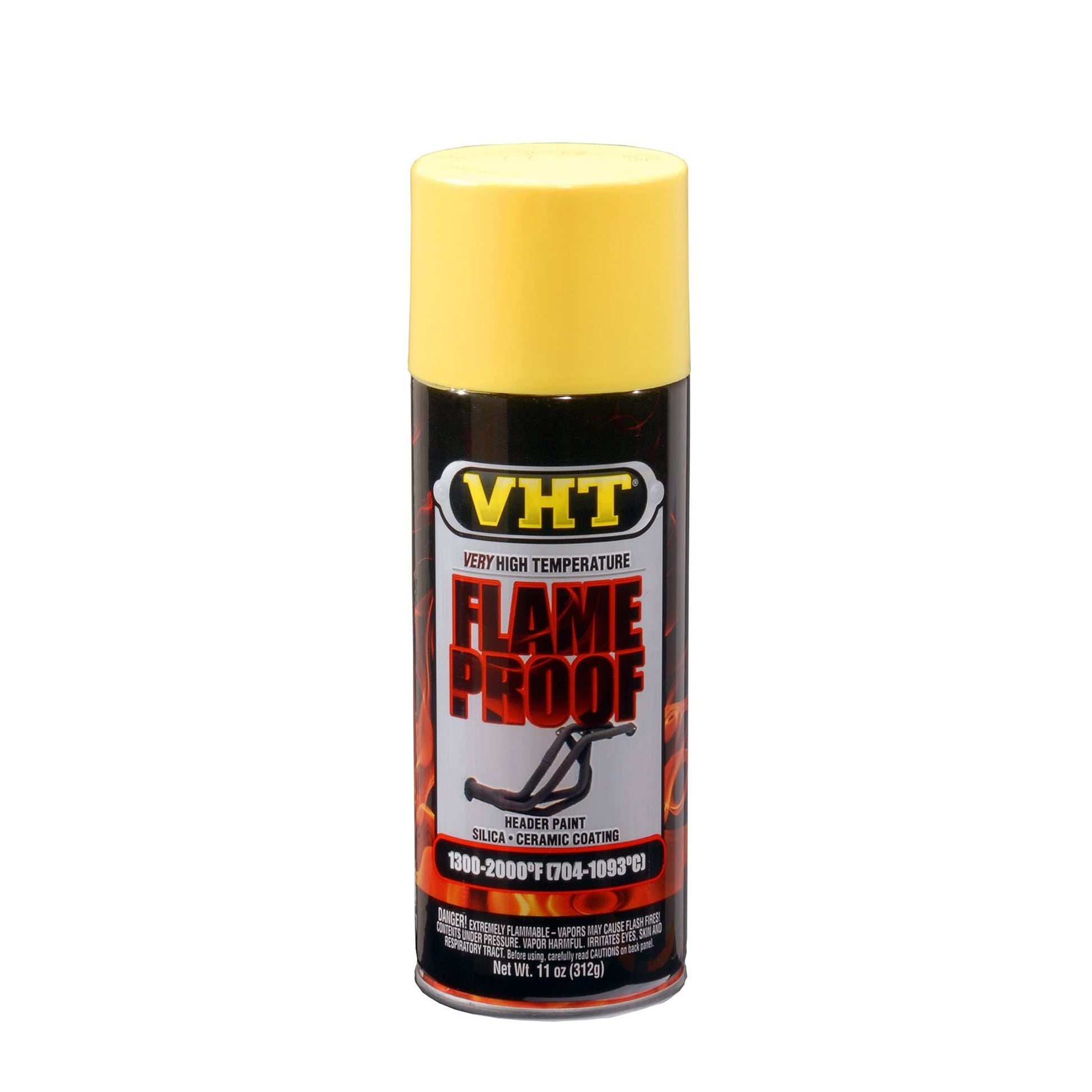 Image of VHT Flameproof™, High Heat Coating - Flat Yellow